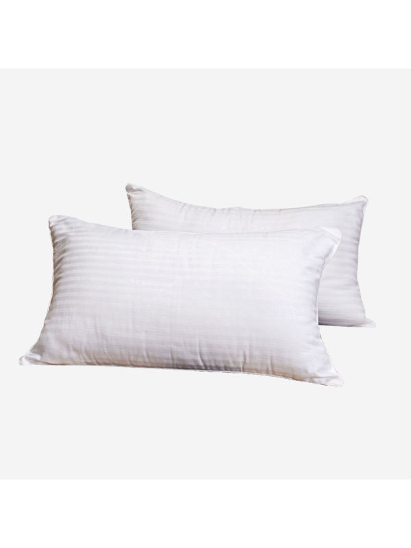 钱皇单人双人枕芯颈椎枕头5%桑蚕丝枕芯全棉 健康舒适睡眠枕