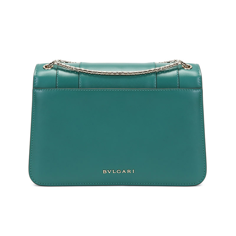 宝格丽 BVLGARI 女士SERPENTI FOREVER系列牛皮中号蛇头扣手提单肩斜挎包290323