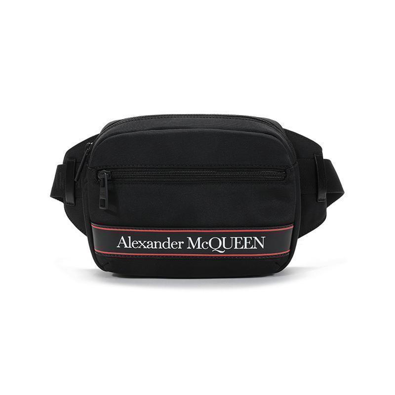 ALEXANDER MCQUEEN 亚历山大·麦昆 男士 织物Urban胸包斜挎包腰包625512 HV2AB