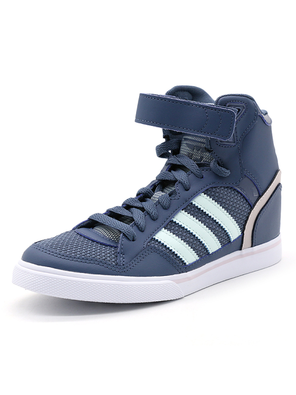 ADIDAS三叶草EXTABALLUP女内增高鞋高帮板鞋S75788