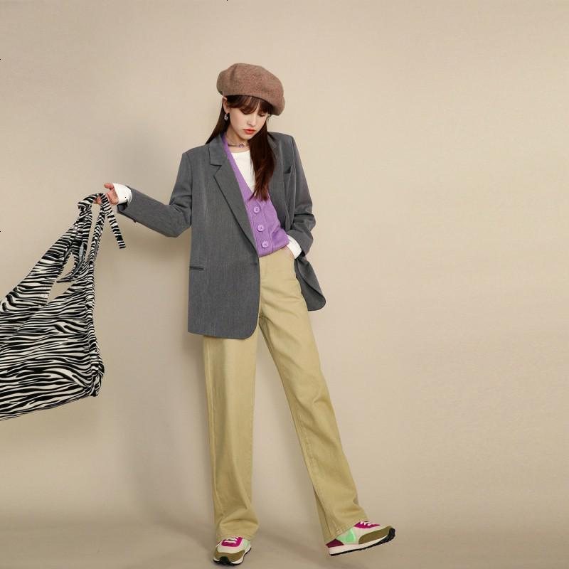 OtherMix气质小西服情人节系列韩版宽松2021年新款春季西装外套女
