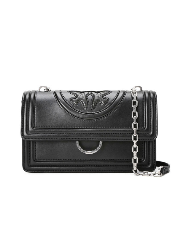 Pinko LOVE 压花单肩包 1P21F3