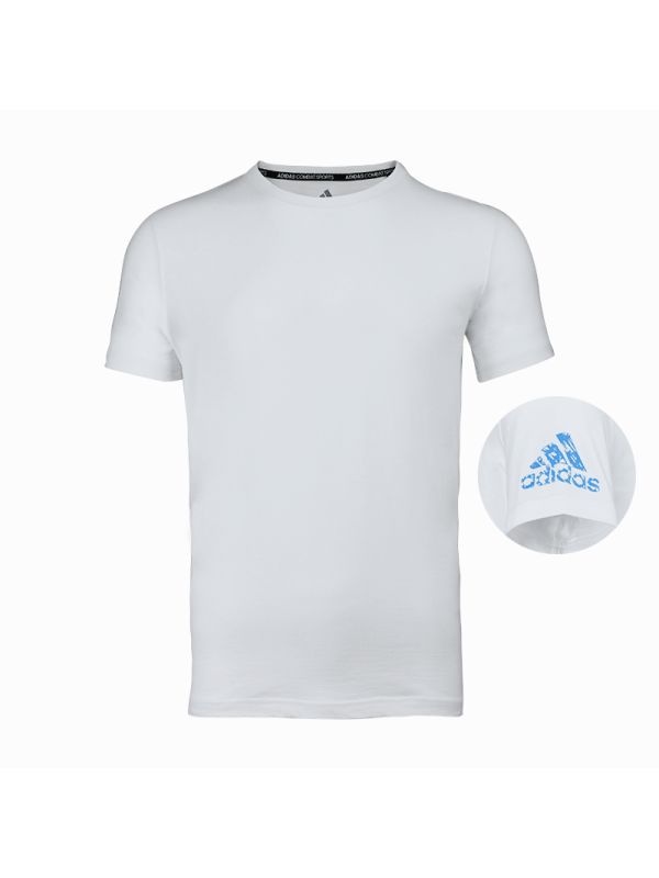 正品阿迪达斯adidas跆拳道新款男装短袖运动休闲T恤_4
