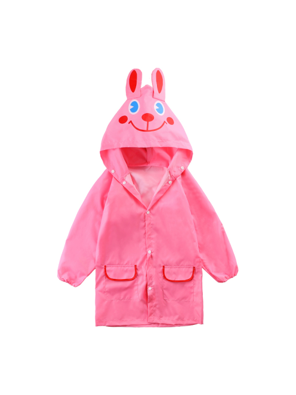 卡伴curbblan童装儿童雨衣可爱卡通防水连帽雨衣