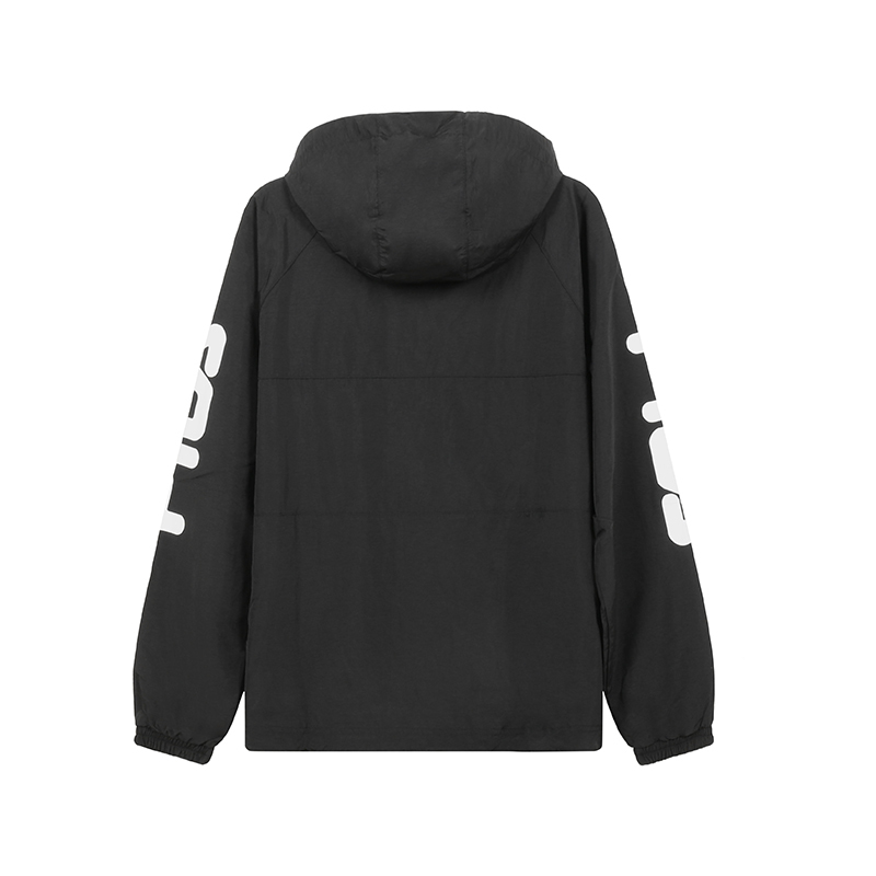 fila斐乐男士聚酰胺宽松版连帽长袖卫衣运动衫688199