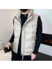 男士羽绒马甲秋冬季新款潮牌时尚加厚保暖立领冬装白鸭绒男装外套