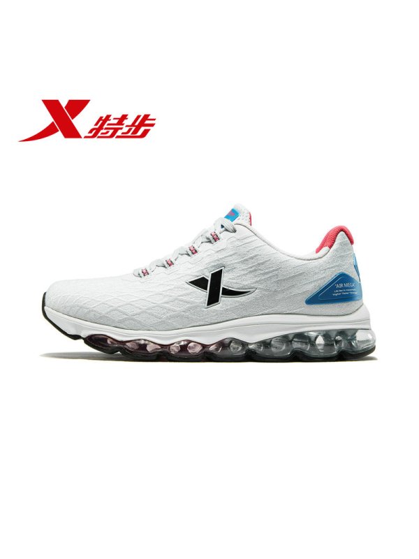 特步女鞋跑鞋2019春季新款气垫减震防滑休闲运动鞋