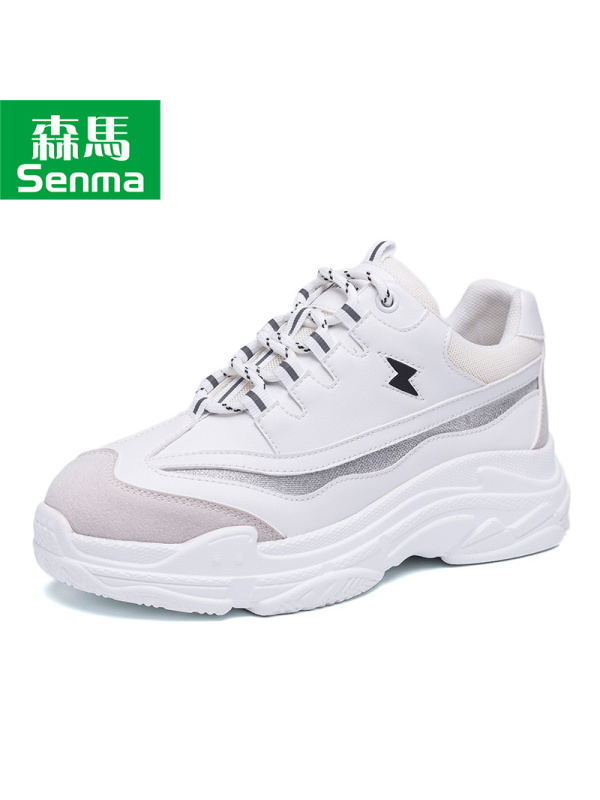 森马韩版原宿风休闲运动鞋女2018秋新款ins超火的鞋子百搭跑步鞋