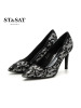 St&Sat/星期六格利特尖头性感女单鞋SS71111207