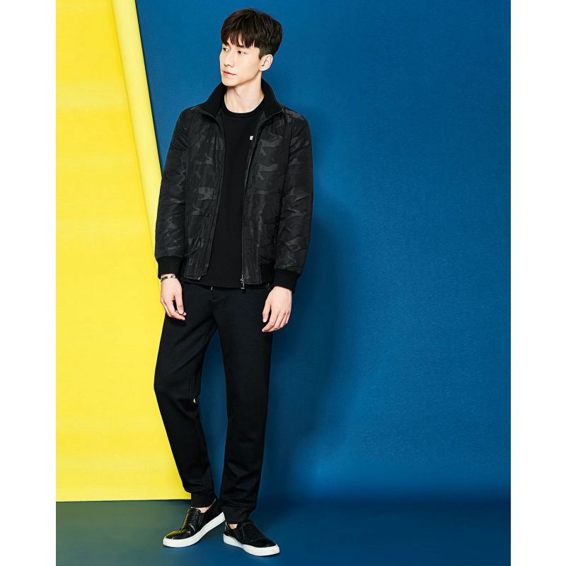柒牌SEVEN男装时尚羽绒服休闲青年翻领拉链外套