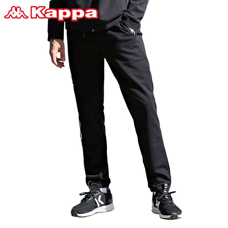 Kappa卡帕男运动裤卫裤春季裤子棉休闲裤直筒运动长裤子图片