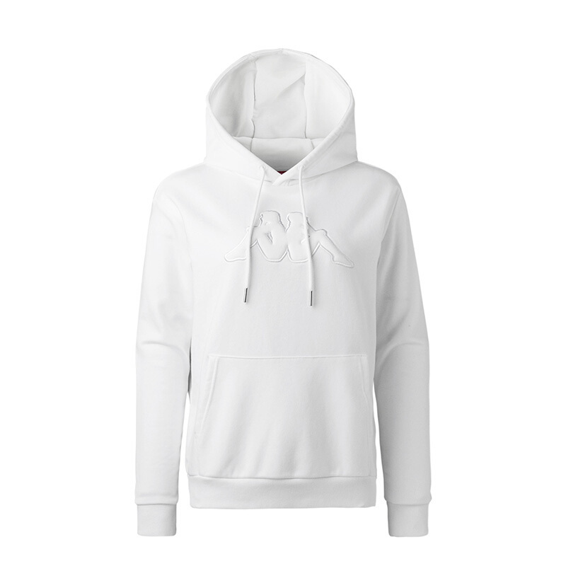 KAPPA/卡帕专柜女子运动服秋logo连帽卫衣|K0862MT55D