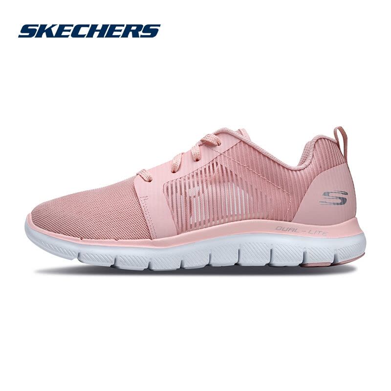Skechers斯凯奇女鞋新款轻质舒适休闲鞋时尚系带运动鞋12911图片
