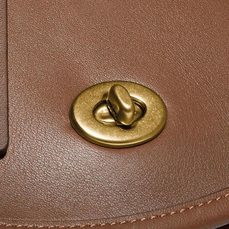 【预定】COACH/蔻驰Saddle 旋转扣单肩包194 22*19*7CM图片