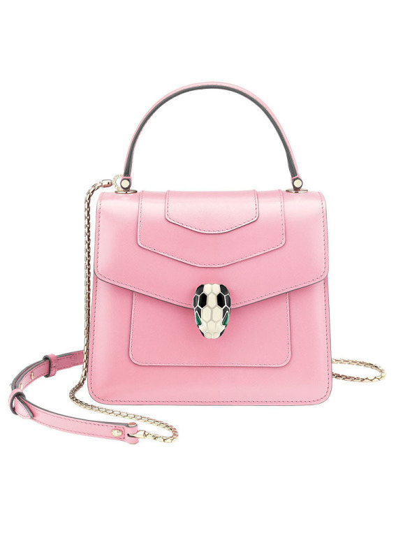 BVLGARI/宝格丽 SERPENTI FOREVER 单肩包 287968 粉色