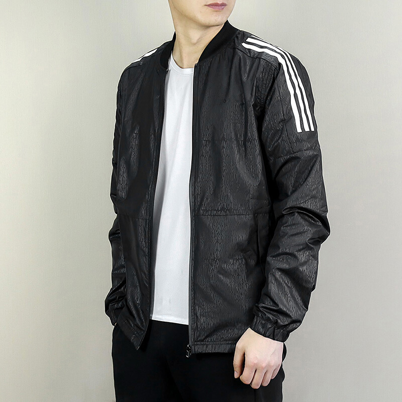 阿迪达斯（adidas）男款舒适休闲运动夹克梭织外套CZ1773