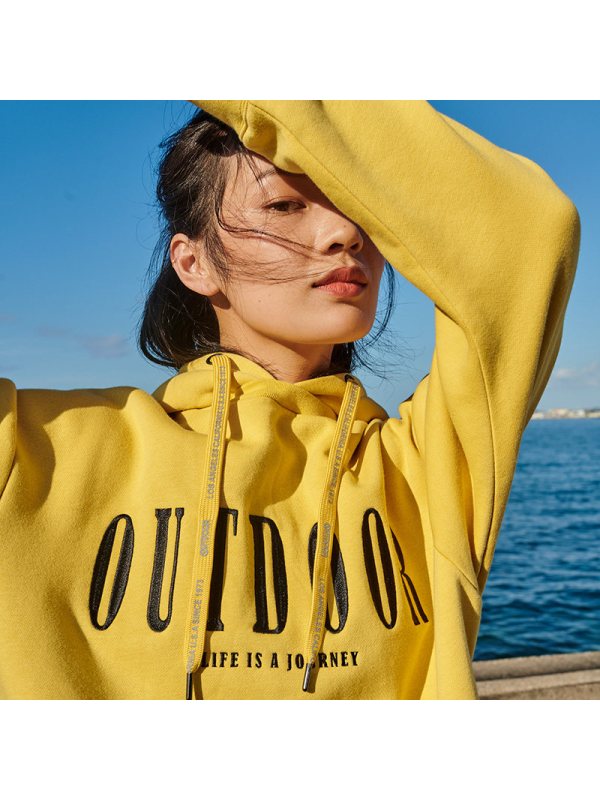 （OUTDOORPRODUCTS）运动户外女式运动潮流连帽套头休闲卫衣女OFWY1942005