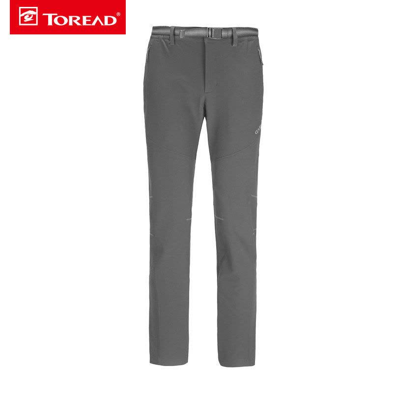 探路者（TOREAD）越野软壳裤秋冬男女户外防风保暖加绒长裤HAMF92024/91023图片