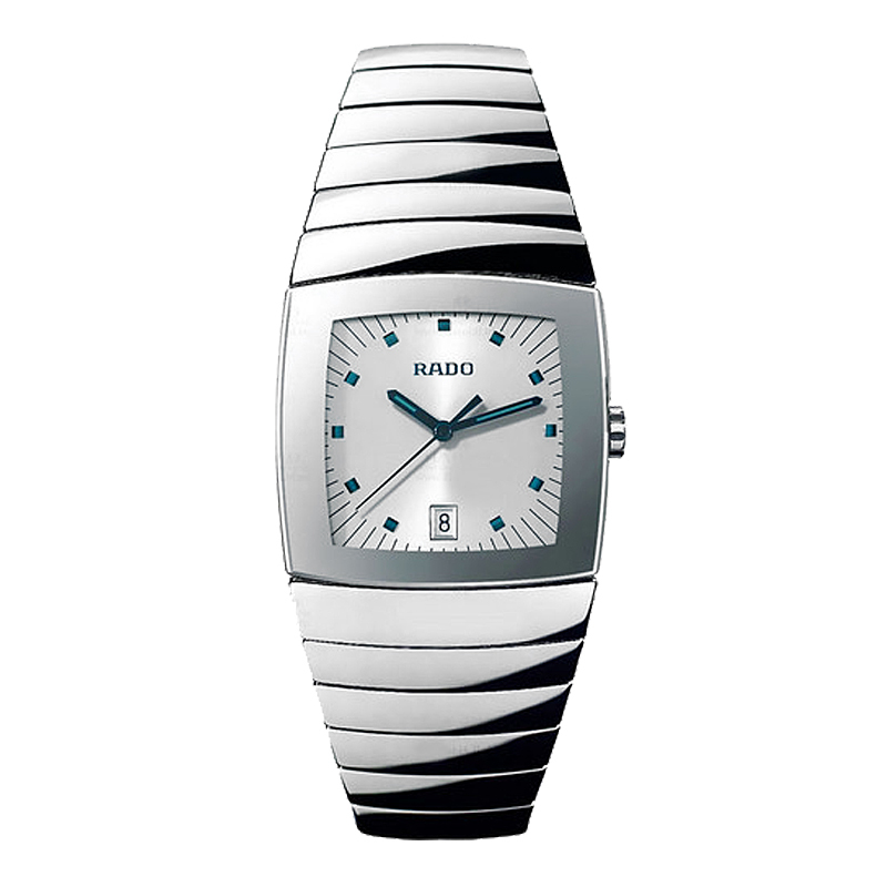 rado雷达sintra银钻系列石英男表r13719102