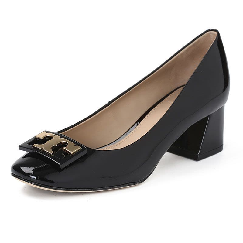 TORY BURCH/汤丽柏琦 女鞋T标GIGI浅口粗高跟鞋 32944图片