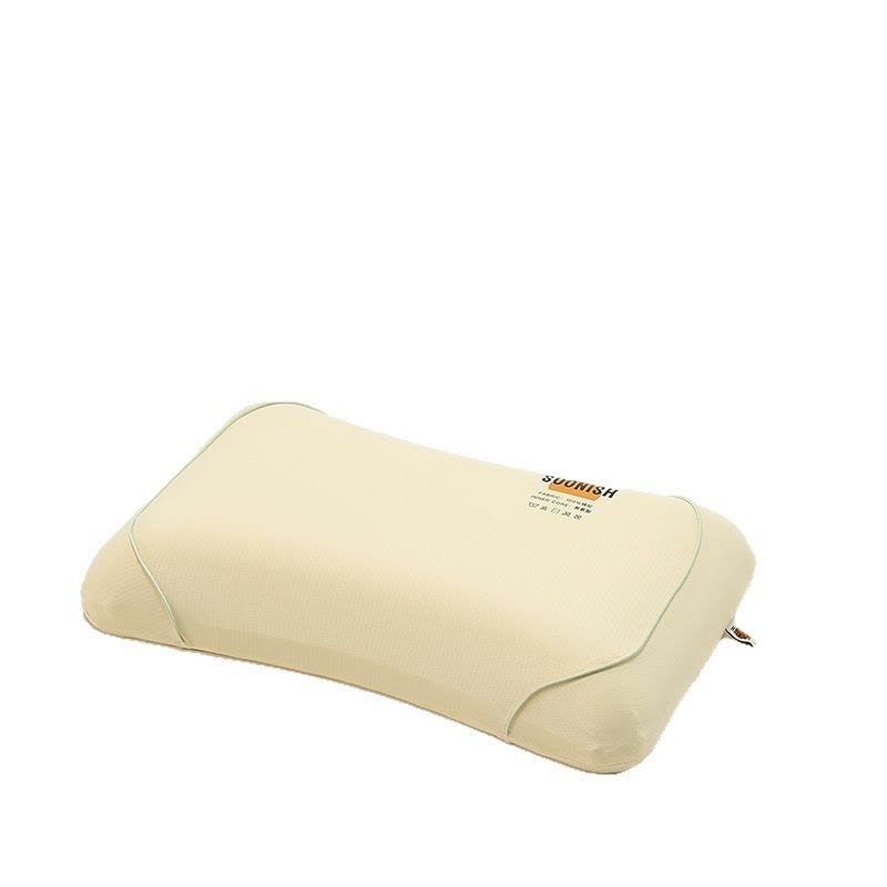 生物基零压力枕头儿童慢回弹护颈椎枕芯家用成人不变形不塌陷枕芯图片