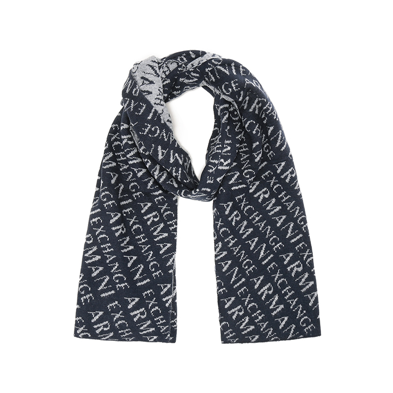 阿玛尼armaniexchange男女同款双面保暖围巾披肩954650cc310