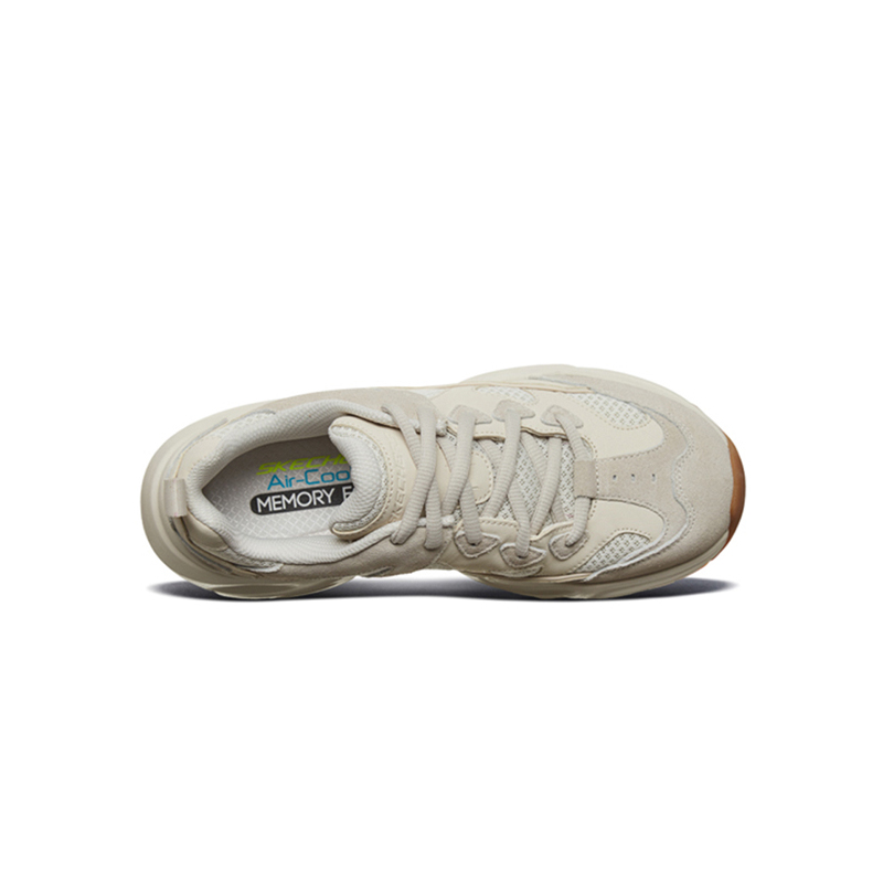 Skechers斯凯奇男女同款厚底熊猫鞋老爹鞋休闲鞋运动鞋66666222