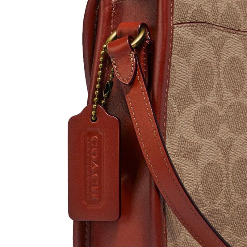 【预定】COACH/蔻驰 旋转扣斜挎包 109 21*21*6CM图片