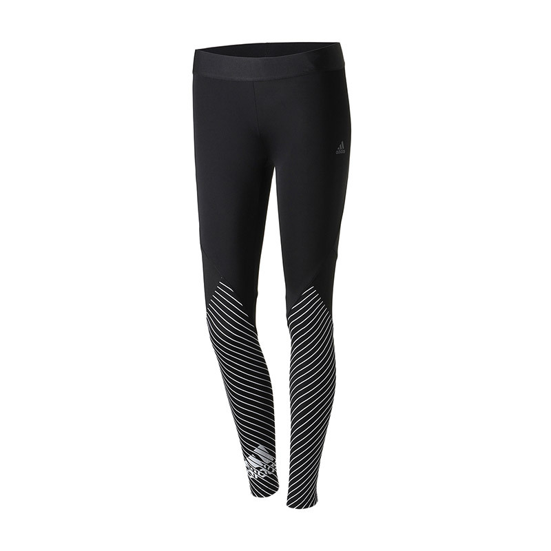adidas阿迪达斯女子运动长裤跑步训练紧身运动服CV7803 L CV7803黑色