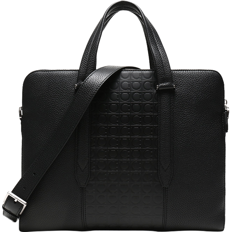 salvatoreferragamo菲拉格慕男士牛皮公文包手提单肩斜挎包240870