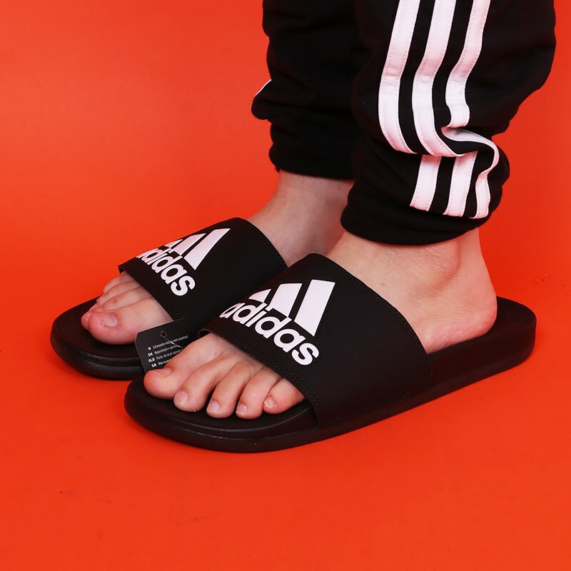 阿迪达斯（ADIDAS）男款休闲运动游泳沙滩凉鞋拖鞋CG3425/F34737/F34724
