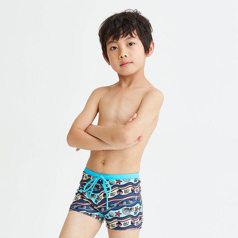 hosa/浩沙儿童游泳裤男童青少年平角短裤宝宝中大童泳衣游泳装备