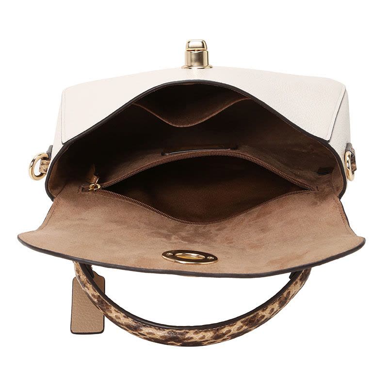 COACH 通勤手拎包 椭圆扣 C1560图片