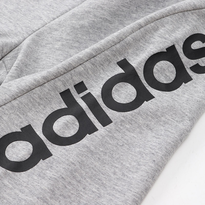 【自营】adidas阿迪达斯NEO男子运动短裤休闲运动服装CV9371 L CV9371中麻灰+黑