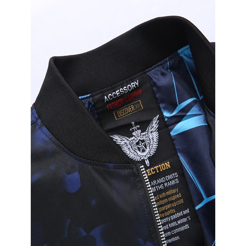 卡帝乐鳄鱼cartelo夹克男2018秋季新品中年男士商务休闲圆领宽松长袖