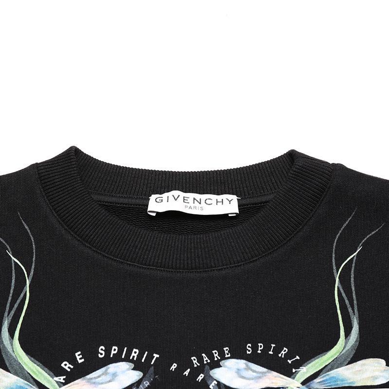 GIVENCHY 纪梵希 女士 棉质圆领长袖卫衣运动衫 BWJ0193Z3T
