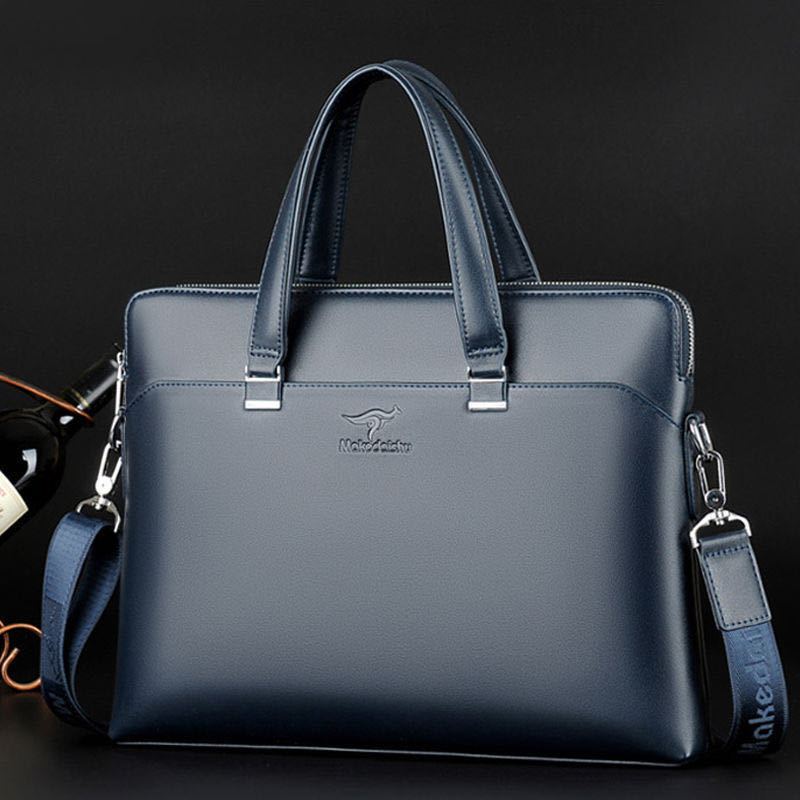 ceba男士新款时尚手提包斜挎单肩大容量电脑包公文包商务通勤跨境