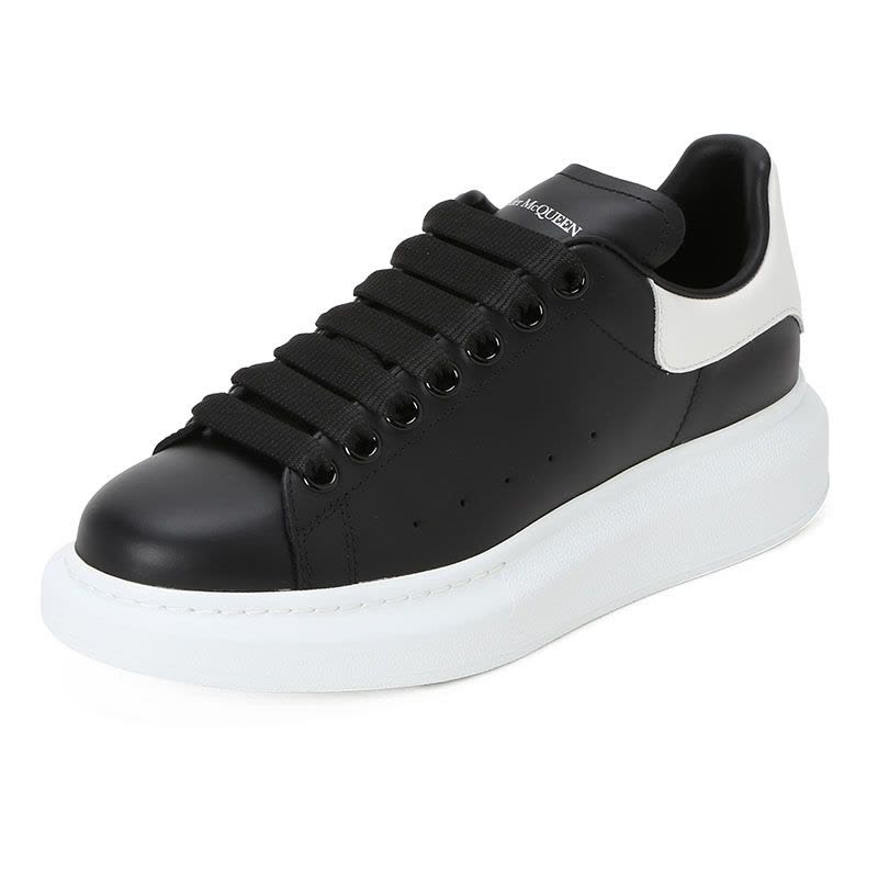 McQueen Sneakers Oversize阔型鞋 白色厚鞋底光面皮553770白尾图片