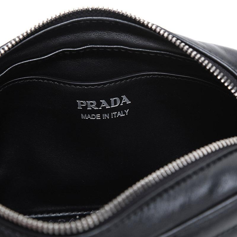 PRADA 普拉达 女士牛皮相机包单肩斜挎包 1BH084 2D91