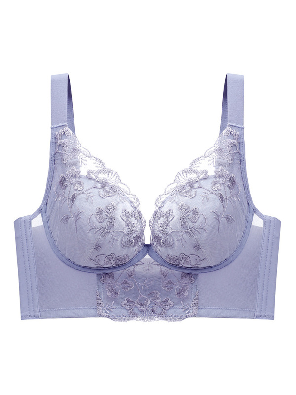 Ceba调整型内衣女夏薄款小胸聚拢收副乳文胸院防下垂大胸显小胸罩