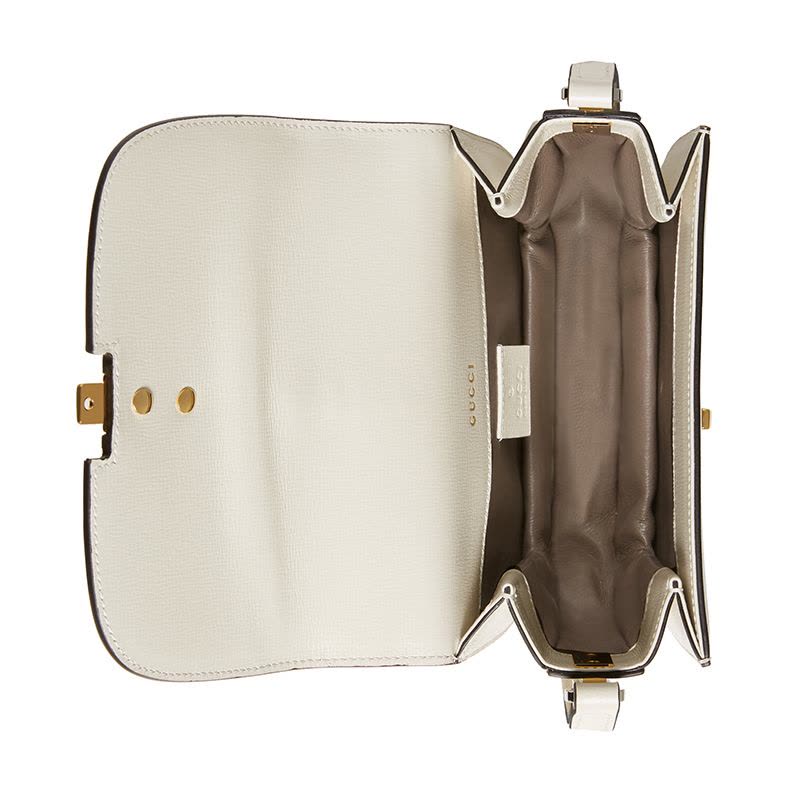 预订 20春夏款 GUCCI Sylvie 1969系列手袋 马鞍包 单肩斜挎包 17*12.5*7CM图片