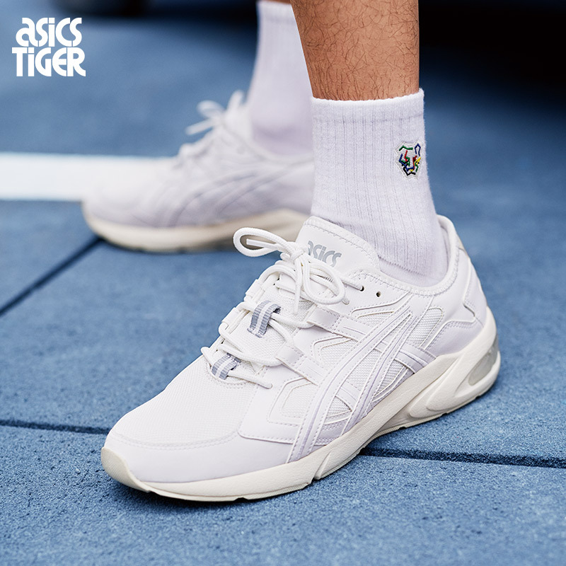 亚瑟士(asics)运动户外男女款gel-kayano5.1复古休闲鞋小白鞋1191a098