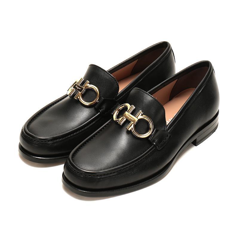 Salvatore Ferragamo 菲拉格慕 男士牛皮莫卡辛鞋皮鞋单鞋 0712557