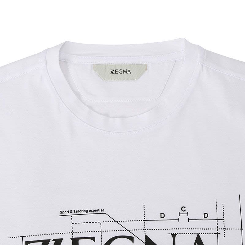 ZEGNA T恤 字母LOGO VV372图片