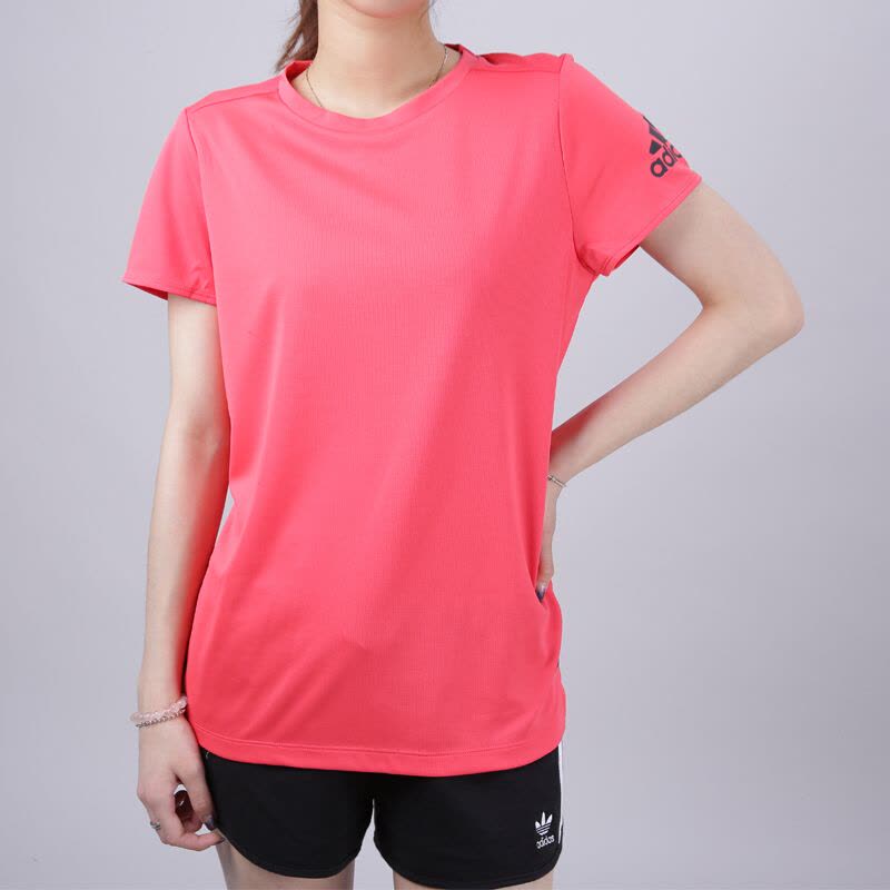 adidas阿迪达斯训练女短袖T恤CG2026图片