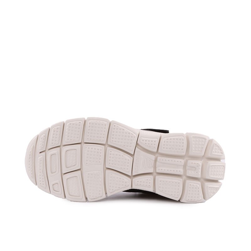 Skechers斯凯奇轻便魔术贴舒适透气运动童鞋660014L/BKGY