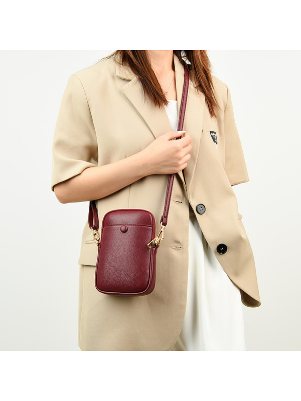 Ceba手机包女包2023新款夏季竖款女士轻便迷你小包包软皮零钱包