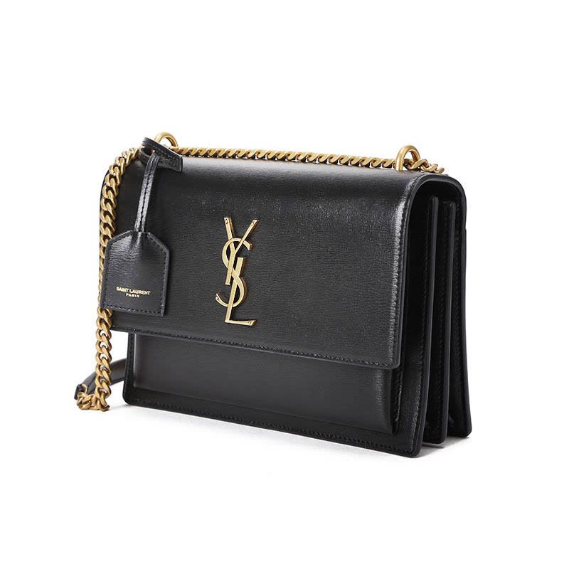 预订 SAINT LAURENT（YSL） SUNSET中号 光滑皮革 链条包442906图片