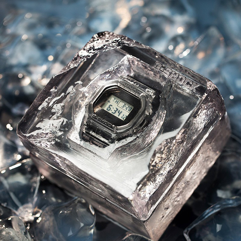 卡西欧casiogshock时尚方形dw5600sk1dr石英男士运动腕表