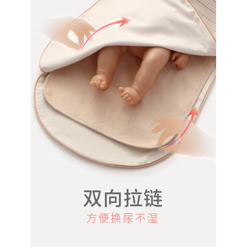 欧孕(OUYUN)新生儿抱被秋冬保暖包巾婴儿被纯棉睡袋宝宝抱毯襁褓包被彩棉